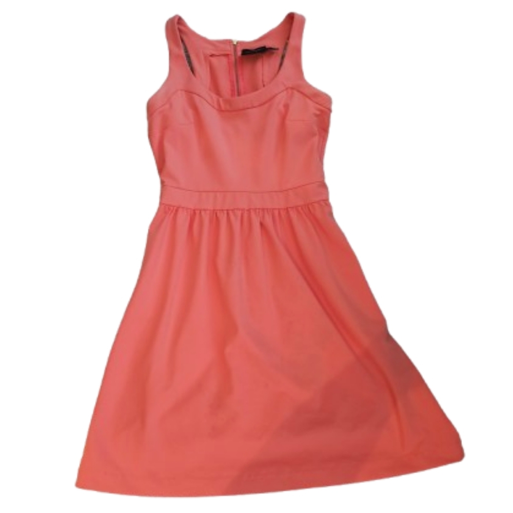 Cynthia Rowley Coral Sleeveless Dress
